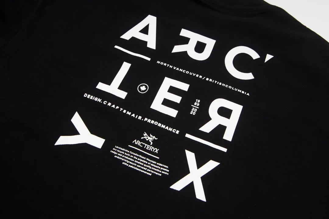 【 Quality】 Arc’teryx 𝟮𝟰𝘀𝘀 T ， ， ， OS Premium 32S g Quality ： ：White Black Size：XS S M L